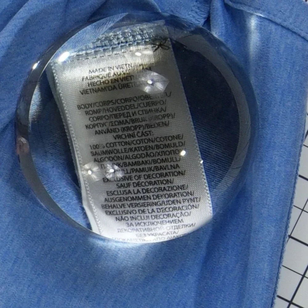 Polo Ralph Lauren Polo Shirt Top Men's Size Large Blue 100%‎ Cotton Classic Fit